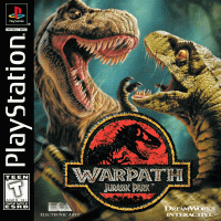 Warpath Jurassic Park Playstation US box art